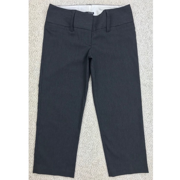 Maurices Smart Crop Pinstripe Dress Pants NEW! 3/4 - Picture 1 of 7